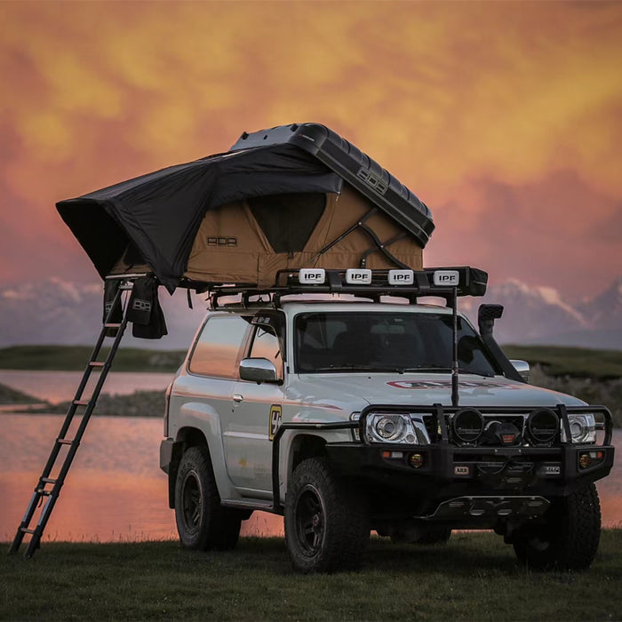 nissan patrol roof top tent ADA ROOF TOP TENT PS160/190 ABS Hard Shell Best Tents for SUV and Truc – nijibikes