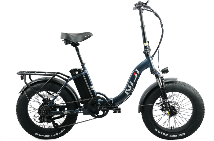 NIJI TANYA FOLDING STEP THRU EBIKE nijibikes